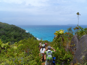 Seychelles trekking
