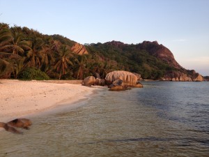 Seychelles spiaggia