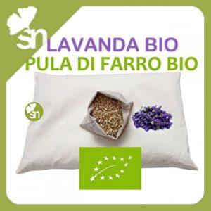 CUSCINO DI PULA DI FARRO E LAVANDA